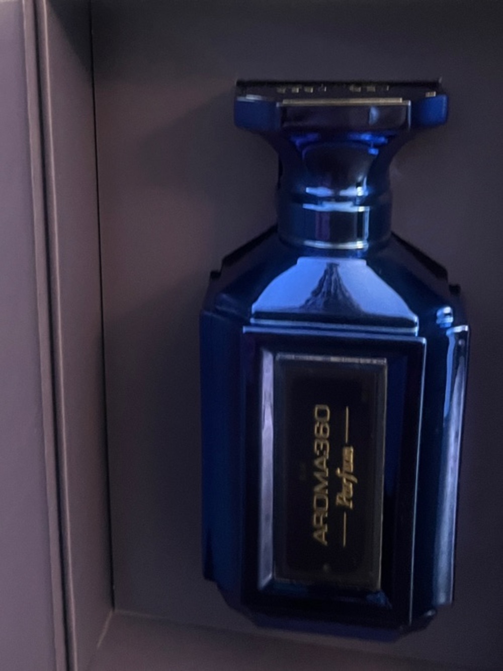 Aroma 360 Blue Perfume Bottle